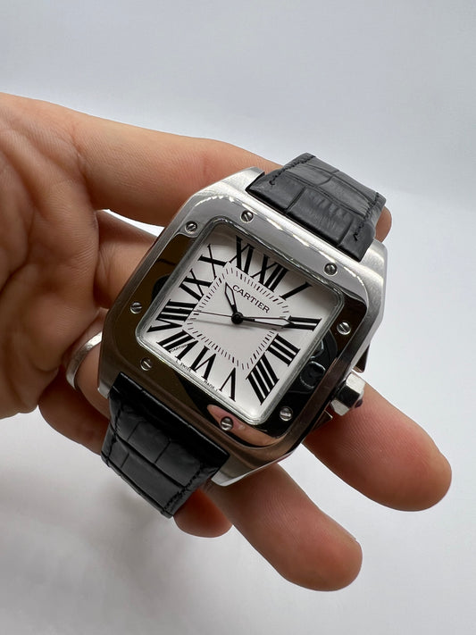 Cartier Santos de Cartier Cuero