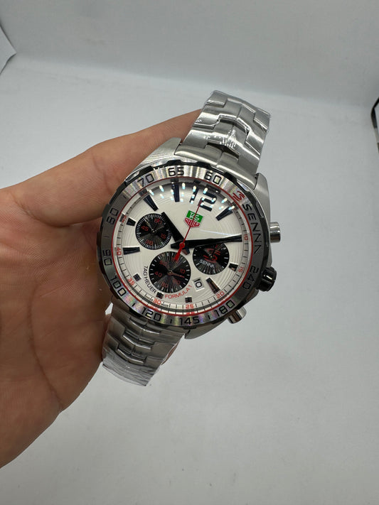 TAG Heuer Formula 1 Ayrton Senna Special Edition Silver Racing
