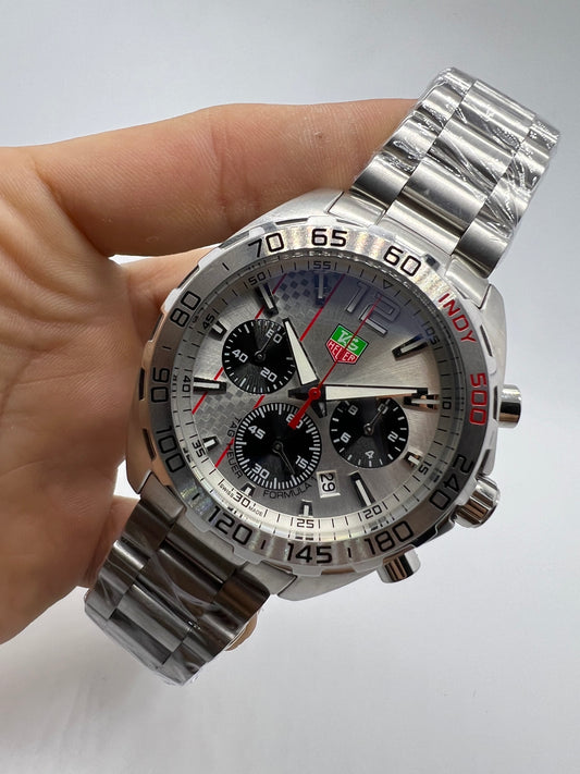 TAG Heuer Formula 1 Indy 500 Chronograph Silver/Black