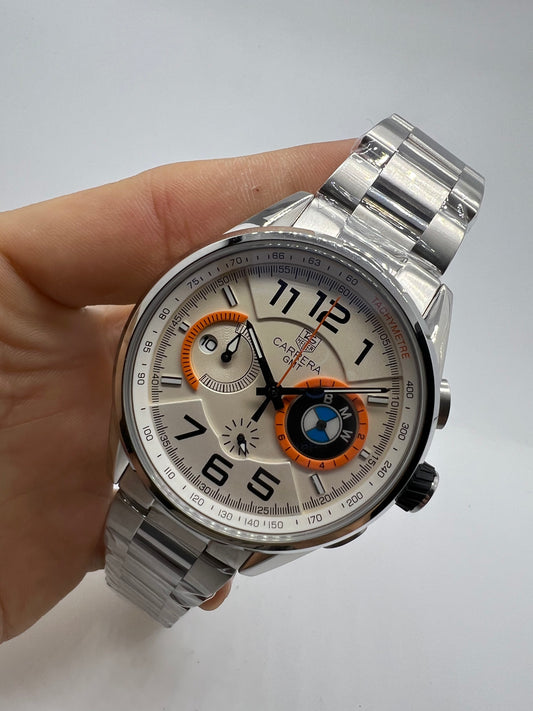 TAG Heuer Carrera Calibre 36 Flyback GMT BMW Motorsport Edition