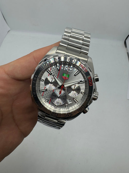 TAG Heuer Formula 1 Chronograph – Indy 500 Edition Silver