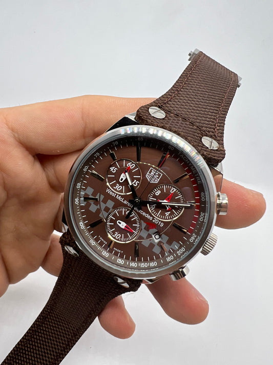 TAG Heuer West McLaren Mercedes 2019 Brown Dial