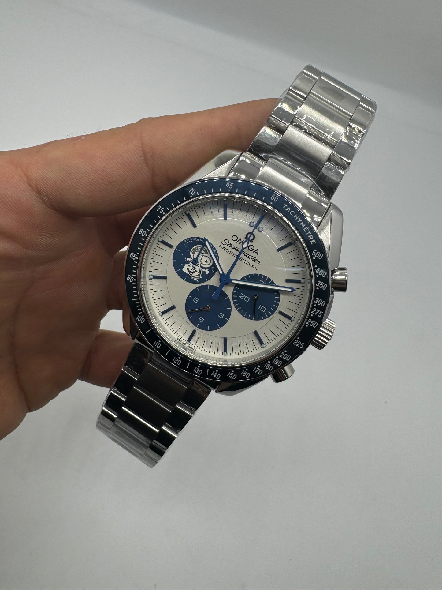 Omega Speedmaster Professional "Snoopy Award" 50th Anniversary Aço