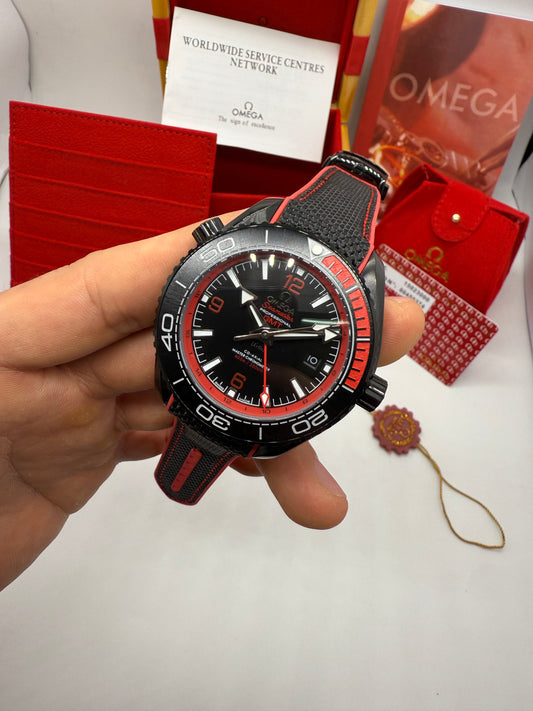 Omega Seamaster Planet Ocean Deep GMT