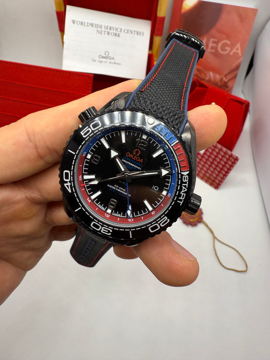 Omega Seamaster Planet Ocean Deep GMT