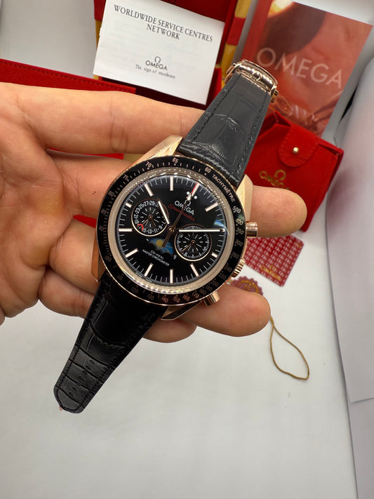 Omega Speedmaster Moonwatch Co-Axial Master Chronometer Chronograph Annual Calendar