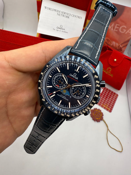 Omega Speedmaster Moonwatch Co-Axial Master Chronometer Chronograph Annual Calendar