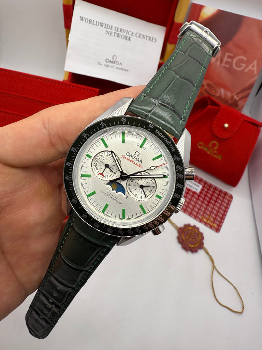 Omega Speedmaster Moonwatch Co-Axial Master Chronometer Chronograph Annual Calendar