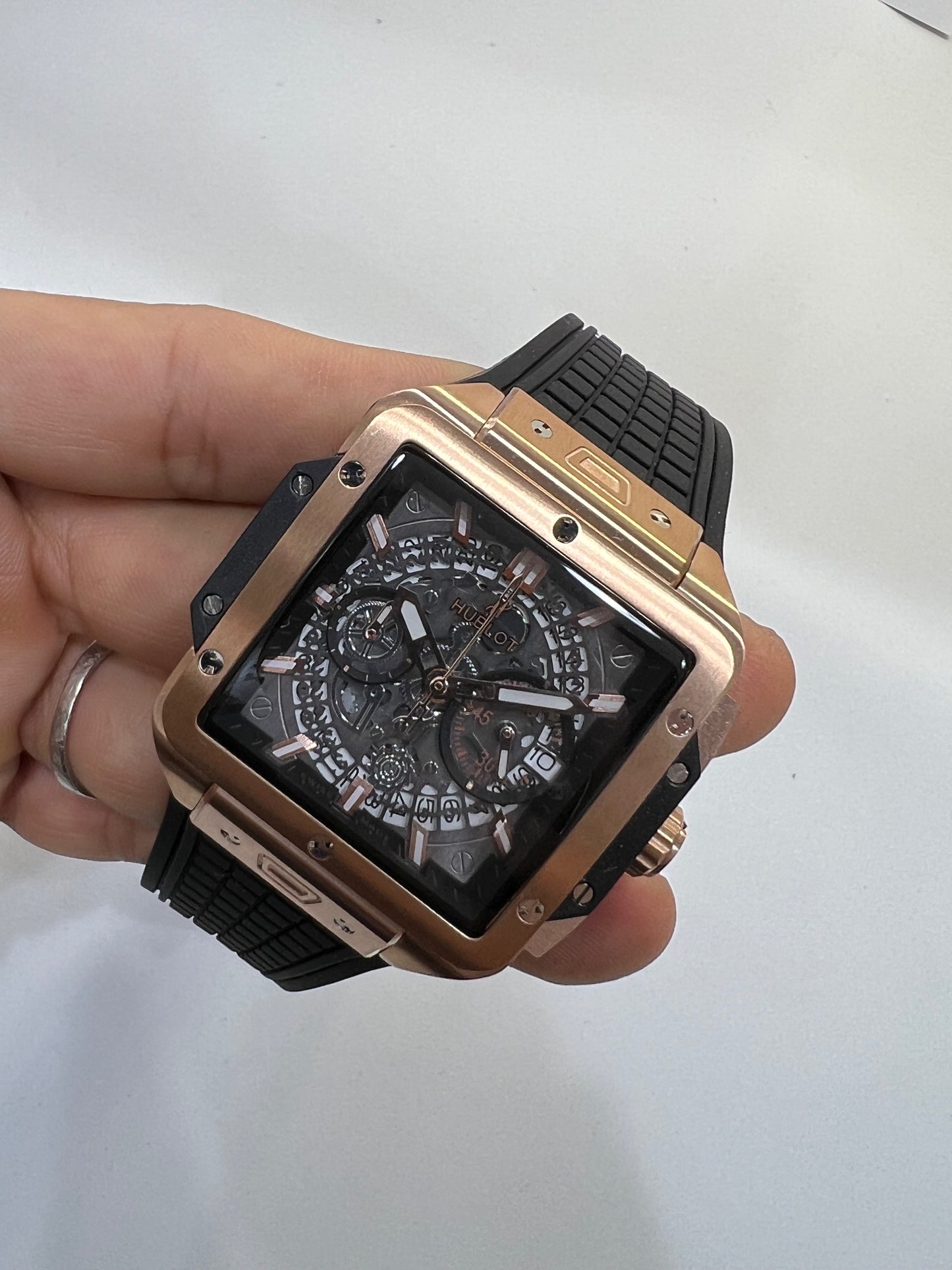 Hublot Square Bang Unic King Gold