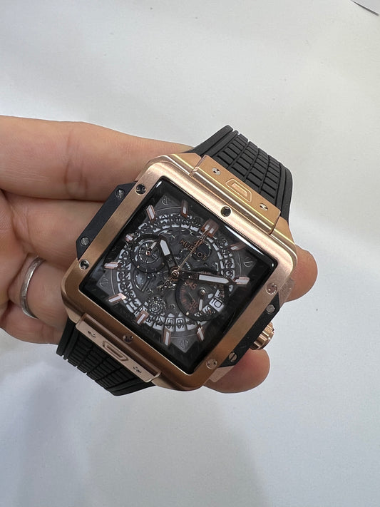 Hublot Square Bang Unic King Gold