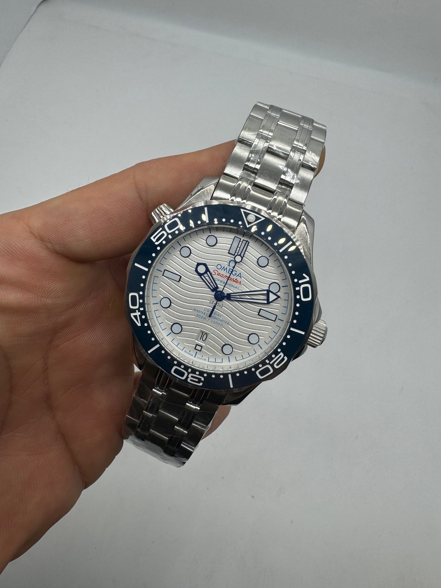 Omega Seamaster Diver 300M Co-Axial Master Chronometer Acero