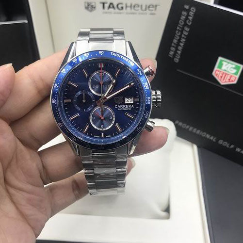 TAG Heuer Carrera Calibre 16 Chronograph — Ref. CV2015.BA0786