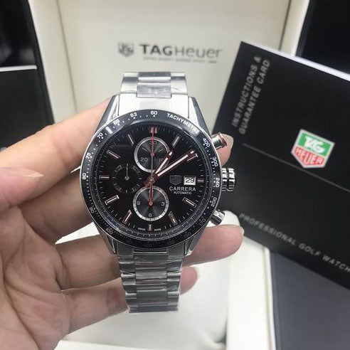 TAG Heuer Carrera Calibre 16 Chronograph — Ref. CV2015.BA0786