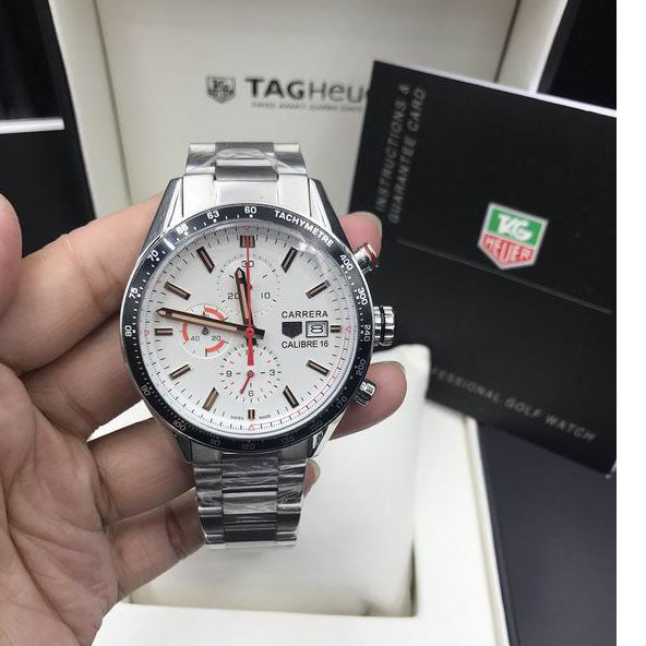 TAG Heuer Carrera Calibre 16 Chronograph — Ref. CV201AP.FC6429