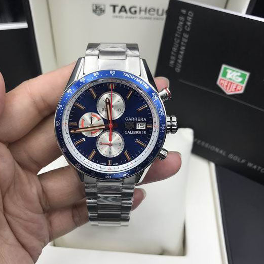 TAG Heuer Carrera Calibre 16 Chronograph — Ref. CV201AP.FC6429