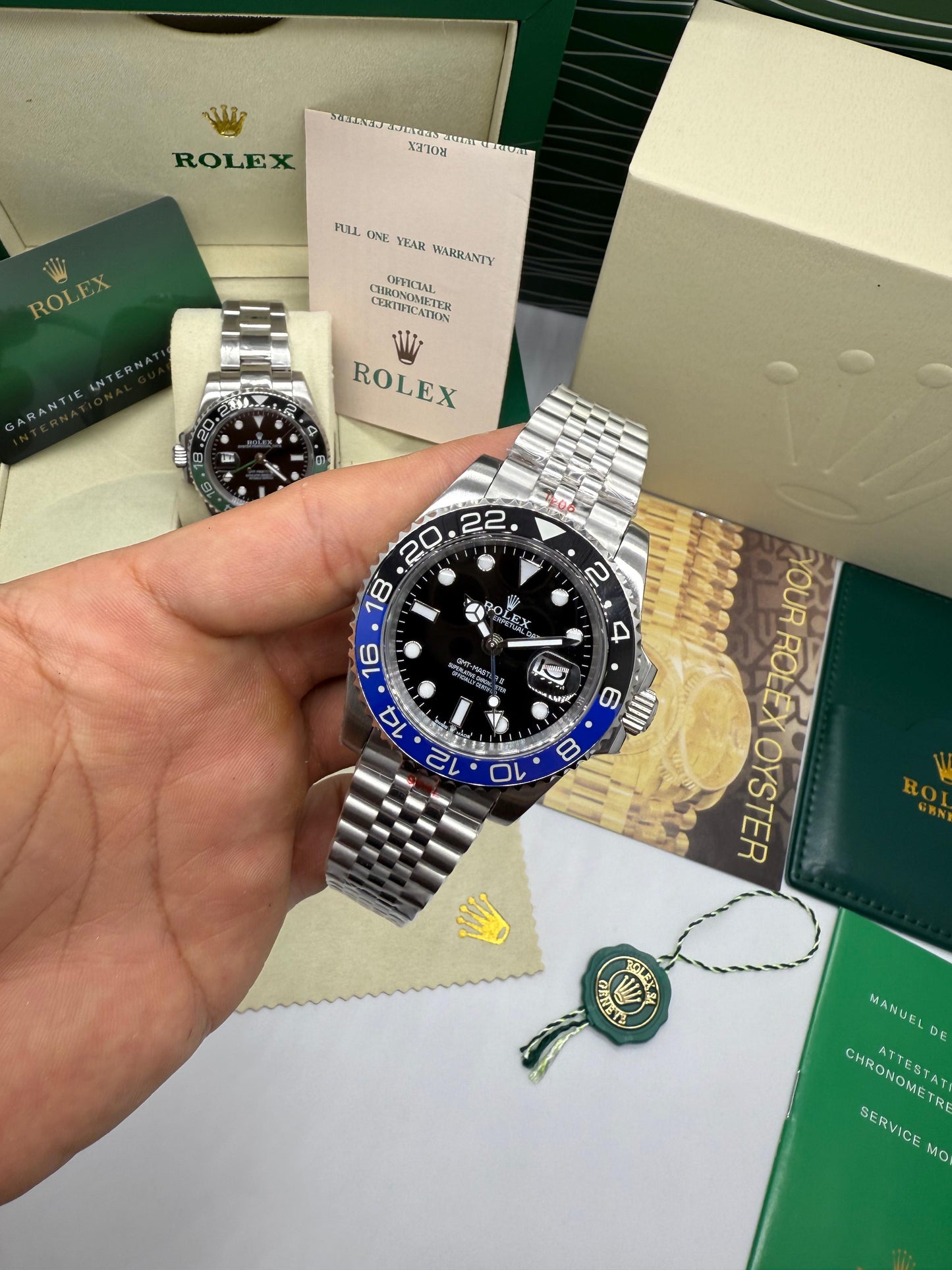Rolex GMT-Master II Batman