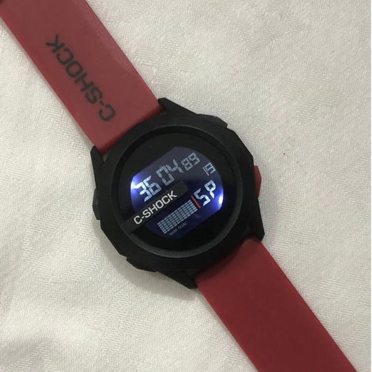 G-Shock digital red