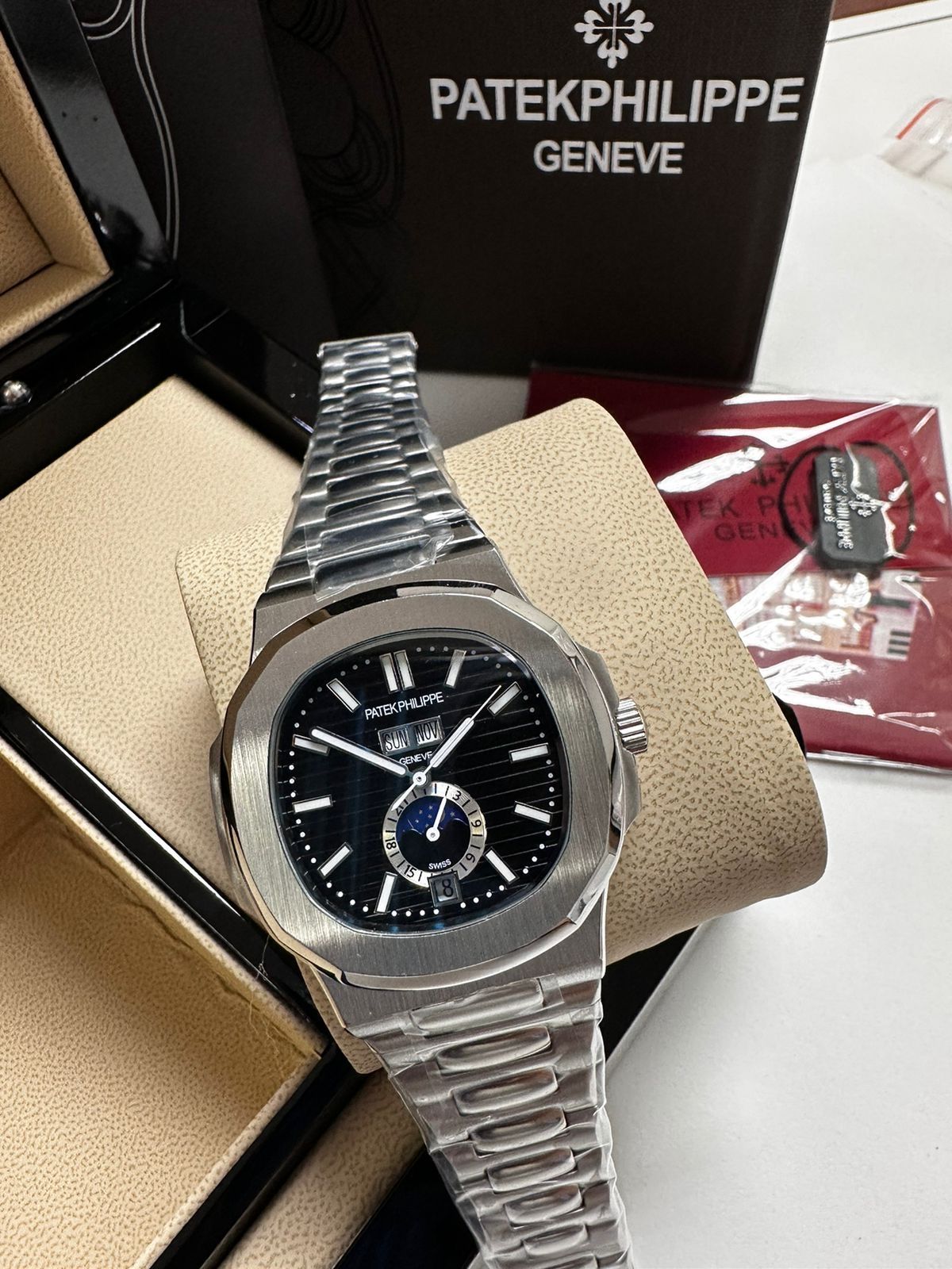 Patek Philippe  Nautilus Black