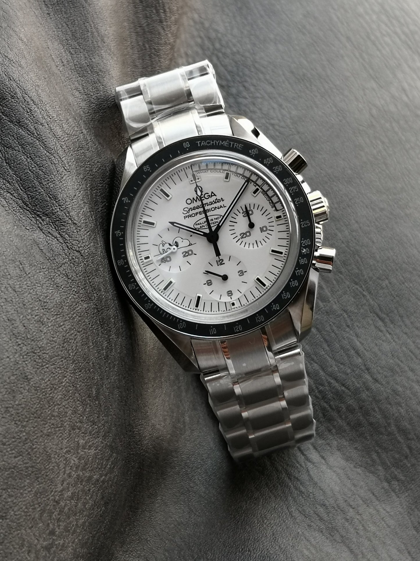 🌕🐶 Omega Speedmaster Silver Snoopy Award 50th Anniversary