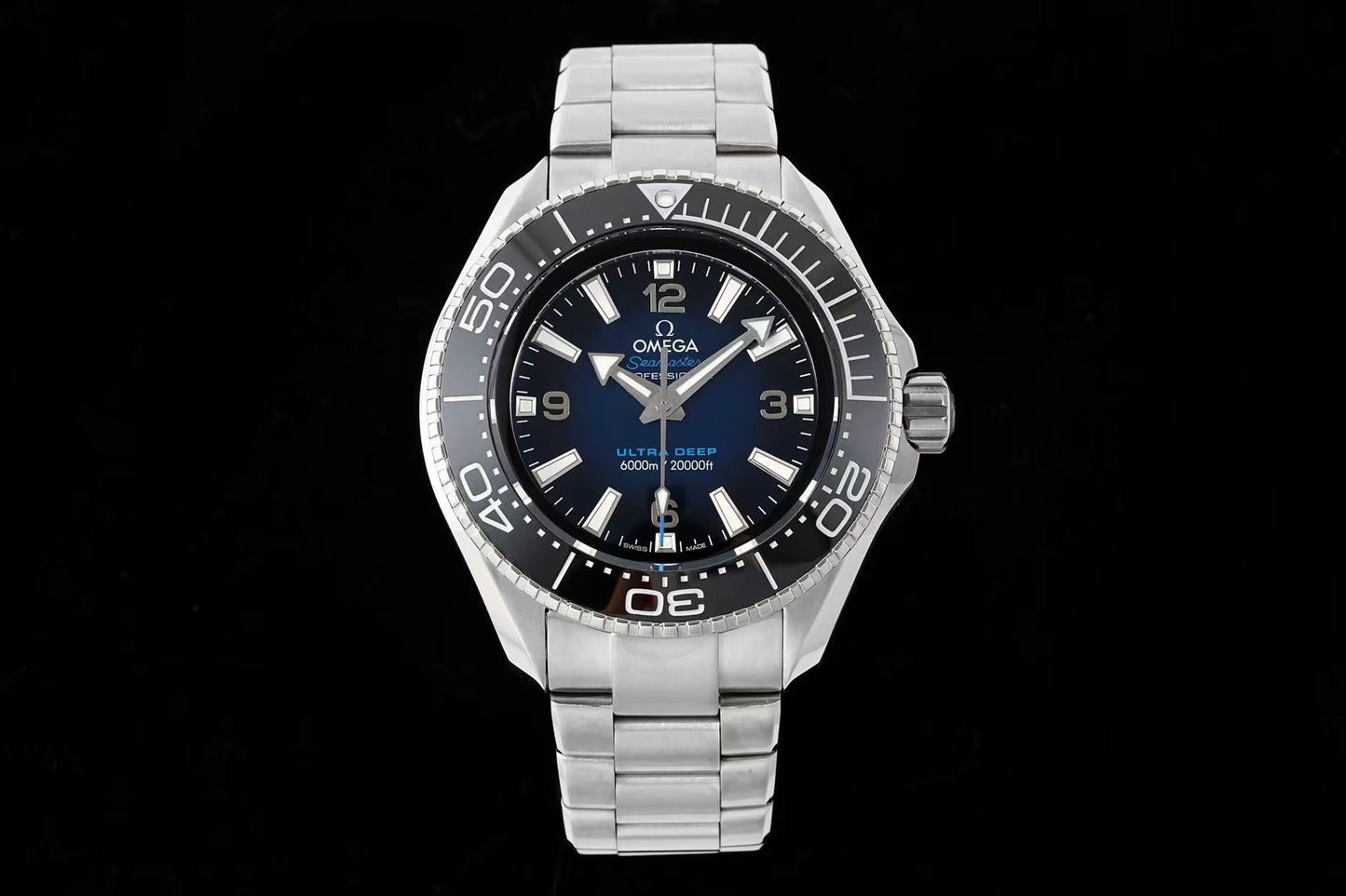 ⚫🔵 Omega Seamaster Planet Ocean Ultra Deep (Versión esfera azul degradé)