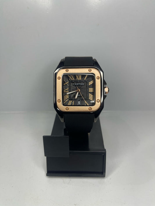 Cartier Santos Black