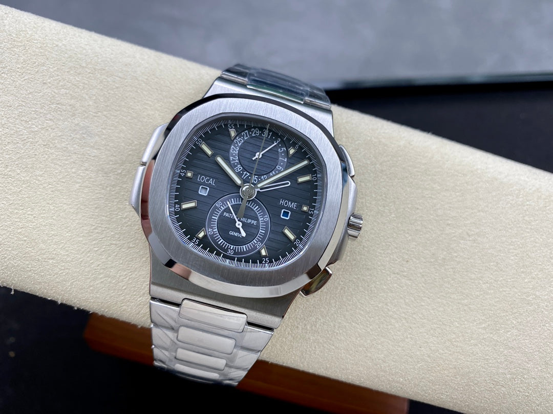 Patek Philippe Nautilus Travel Time Chronograph Ref. 5990/1A-001