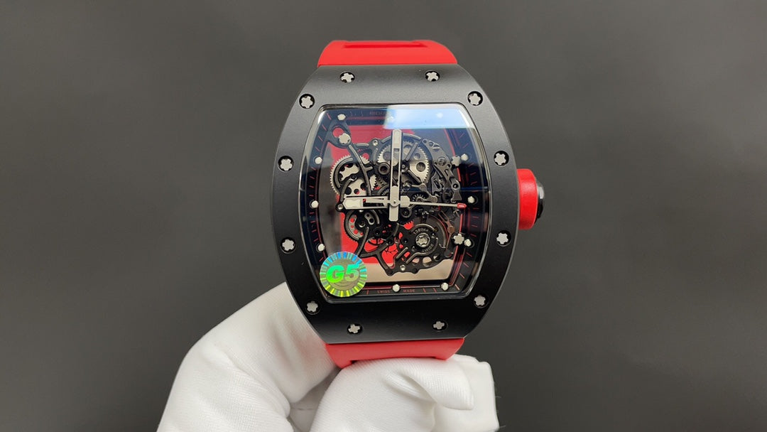 Richard Mille RM 35-02 “Rafael Nadal” – Edición Negro/Rojo Skeleton