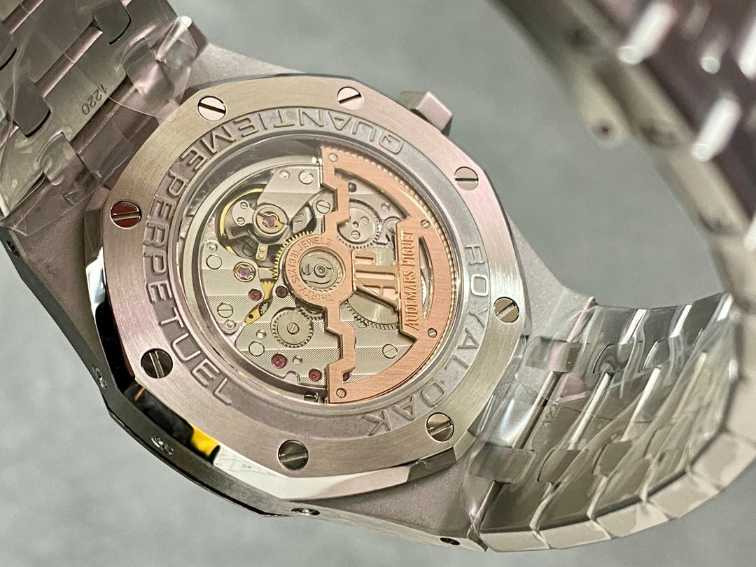 🕰️ Audemars Piguet Royal Oak Perpetual Calendar “Salmon” en Acero
