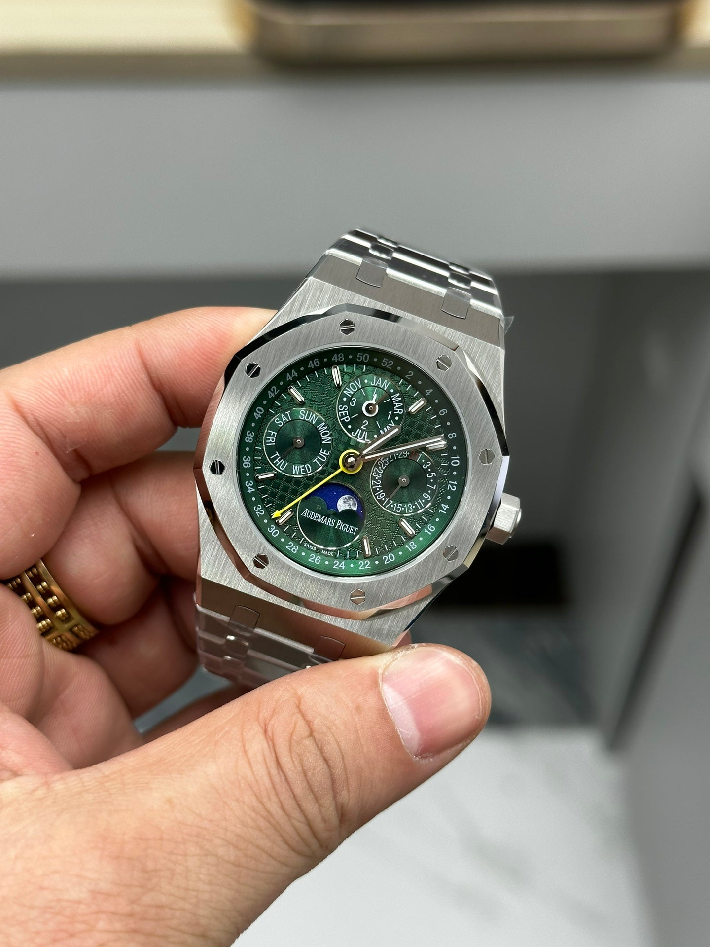 🕰️ Audemars Piguet Royal Oak Perpetual Calendar “Green Dial”