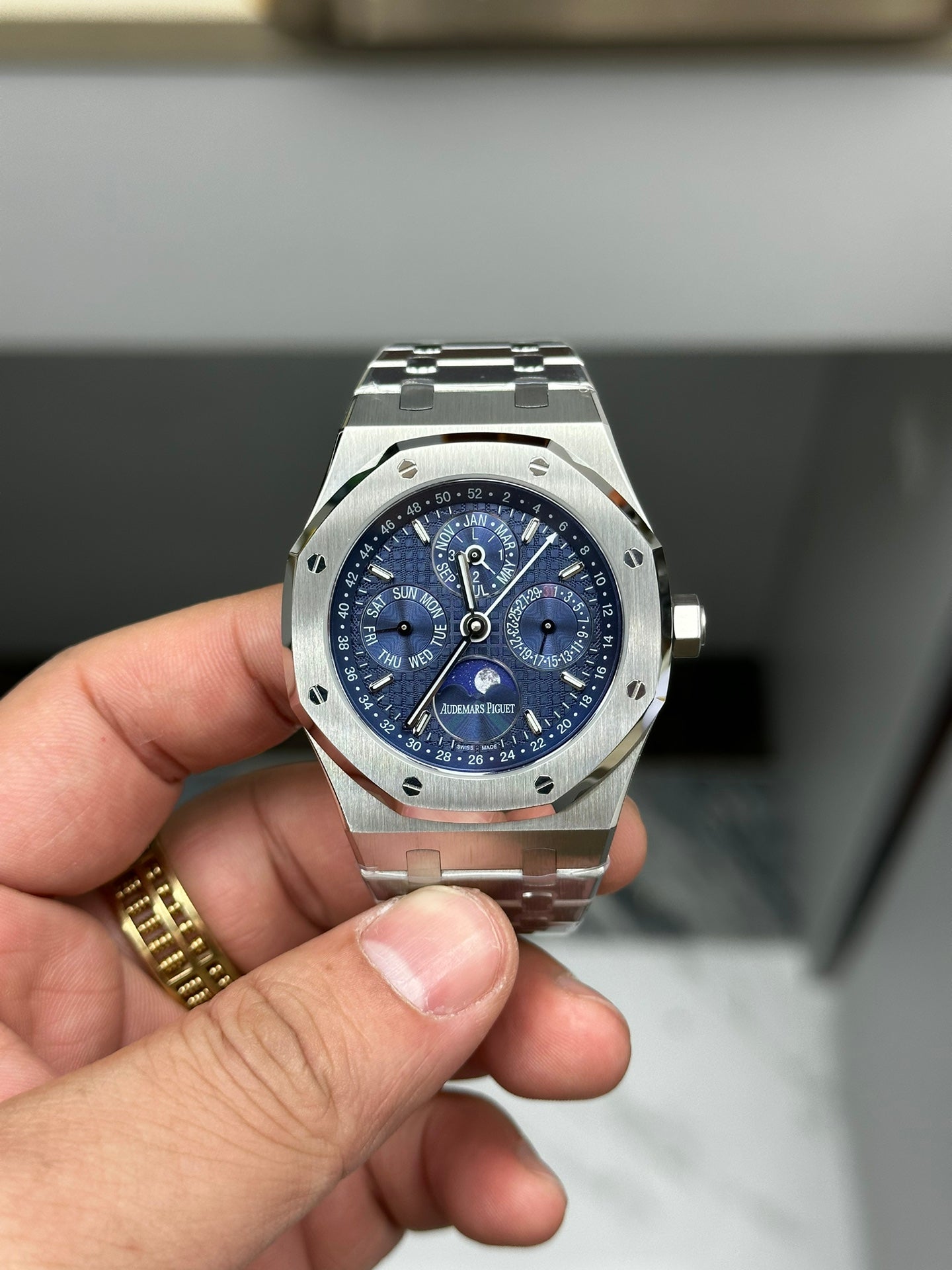 🕰️ Audemars Piguet Royal Oak Perpetual Calendar (Blue Dial)
