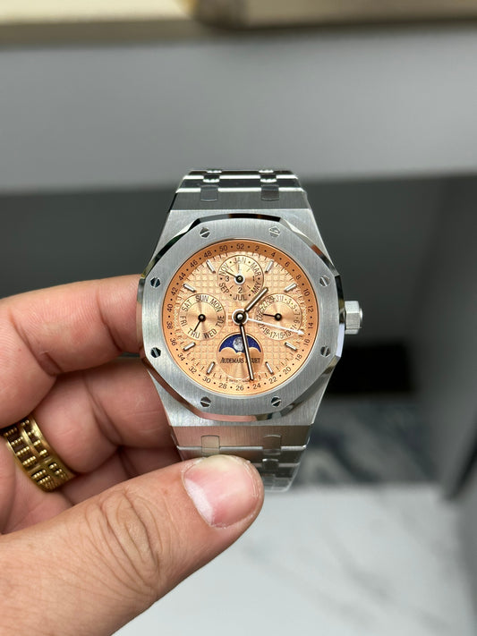 🕰️ Audemars Piguet Royal Oak Perpetual Calendar “Salmon Dial”