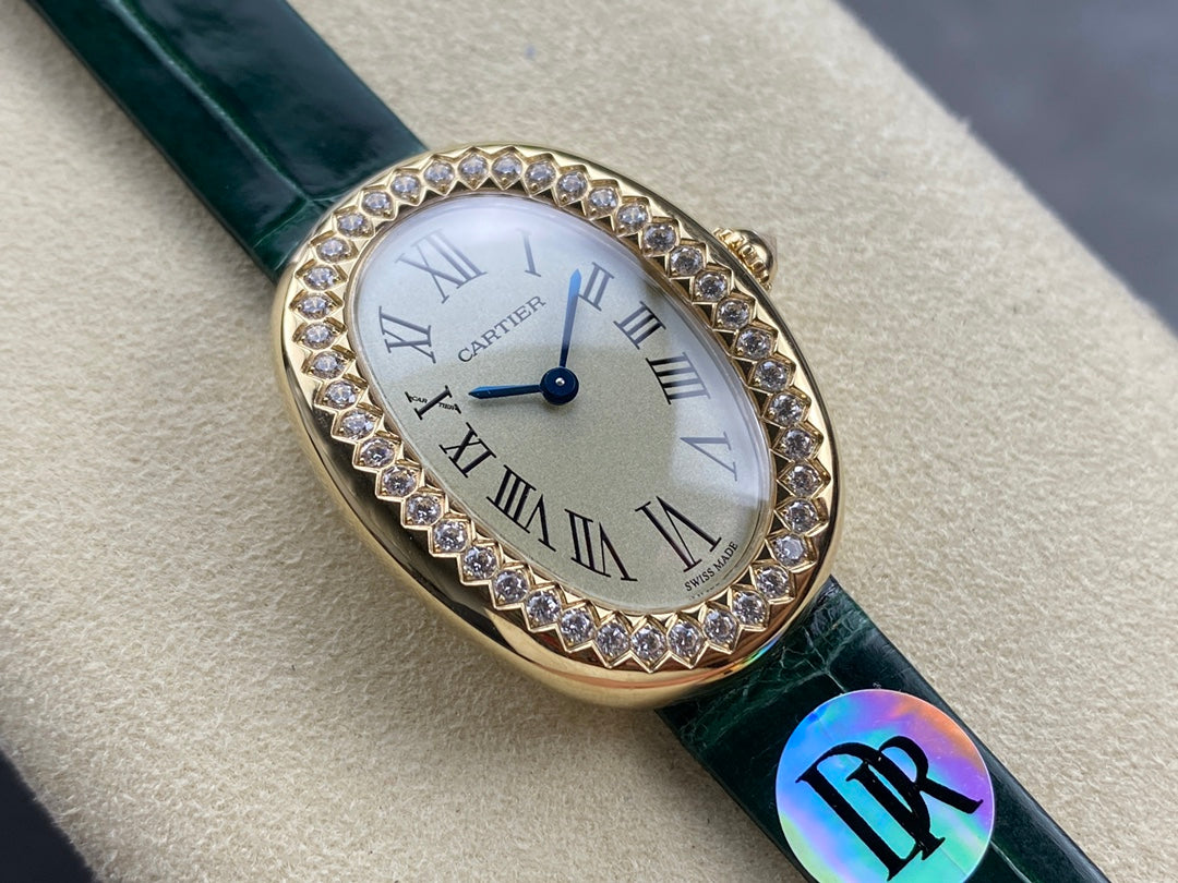 💚✨ Cartier Baignoire (oro con diamantes)