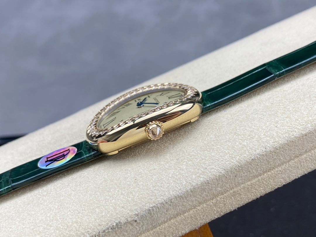 💚✨ Cartier Baignoire (oro con diamantes)