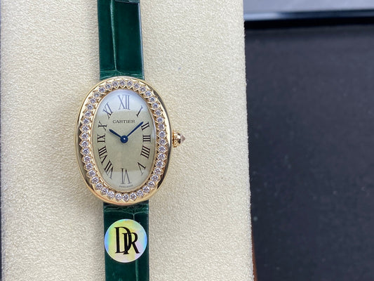 💚✨ Cartier Baignoire (oro con diamantes)
