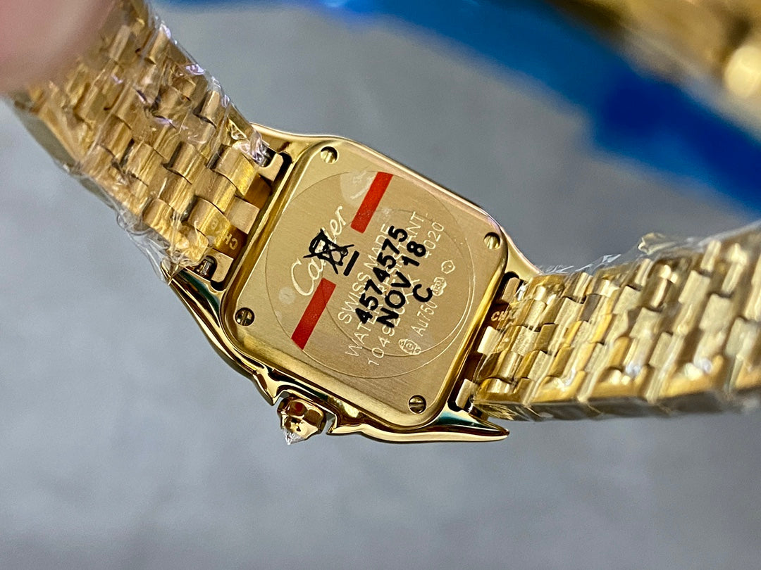 👑✨ Cartier Panthère (oro amarillo con diamantes)