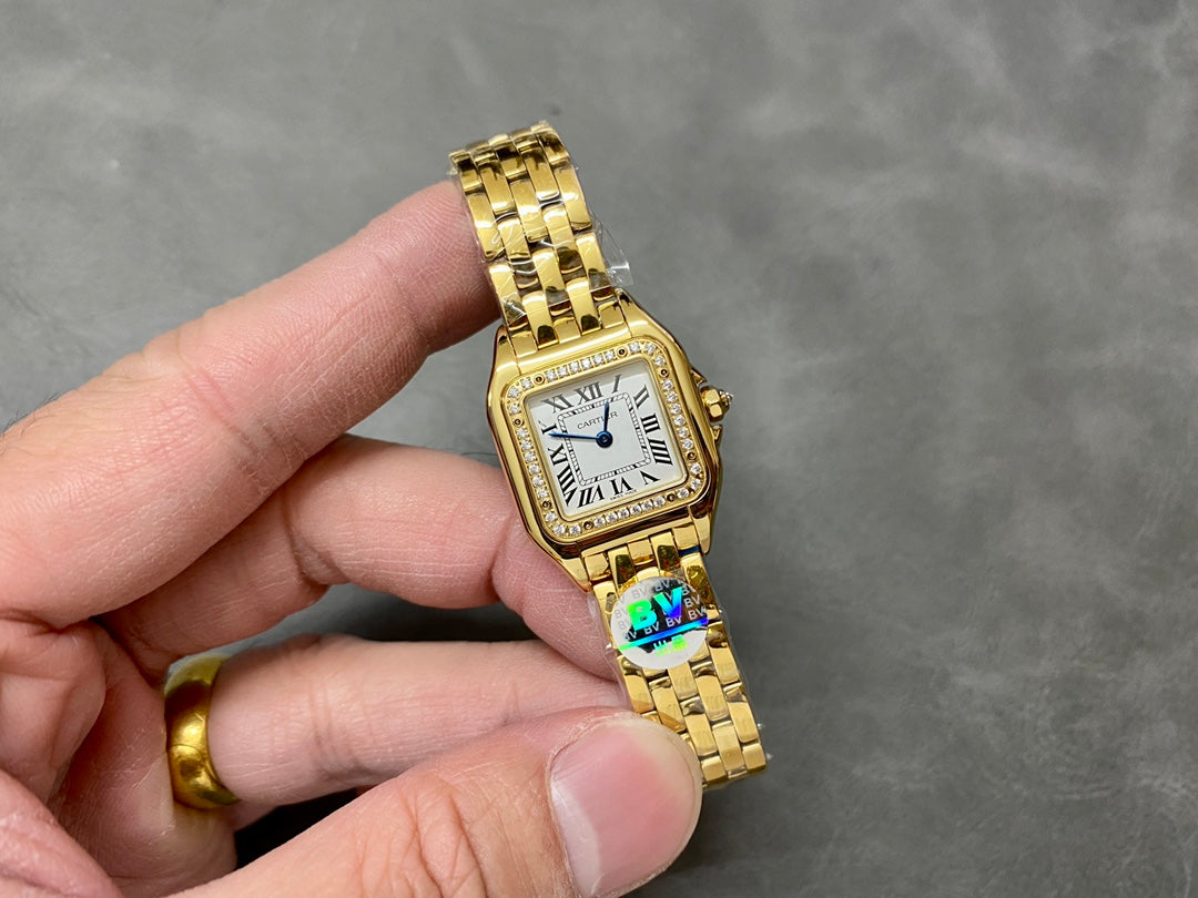 👑✨ Cartier Panthère (oro amarillo con diamantes)