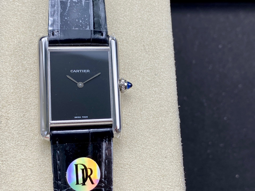 ⌚ Cartier Tank Must (versión moderna en acero)