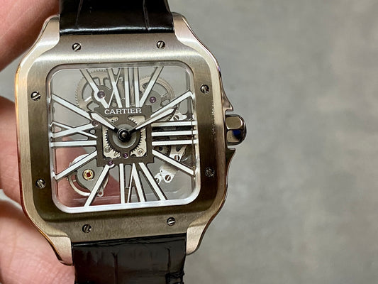 Cartier Santos de Cartier Skeleton