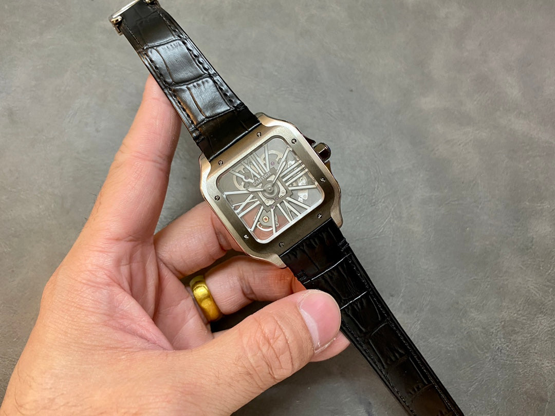 Cartier Santos de Cartier Skeleton