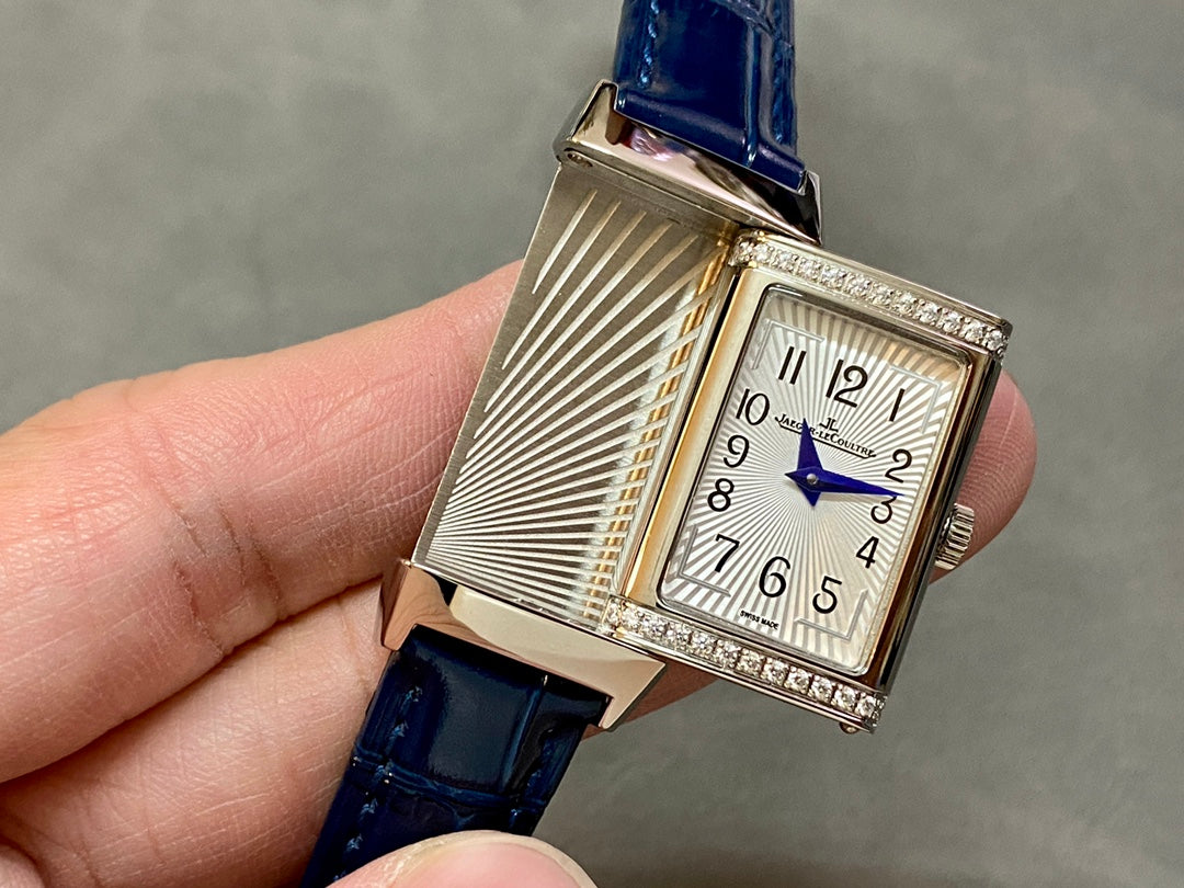 💎✨ Jaeger-LeCoultre Reverso One Duetto – Oro rosa con diamantes