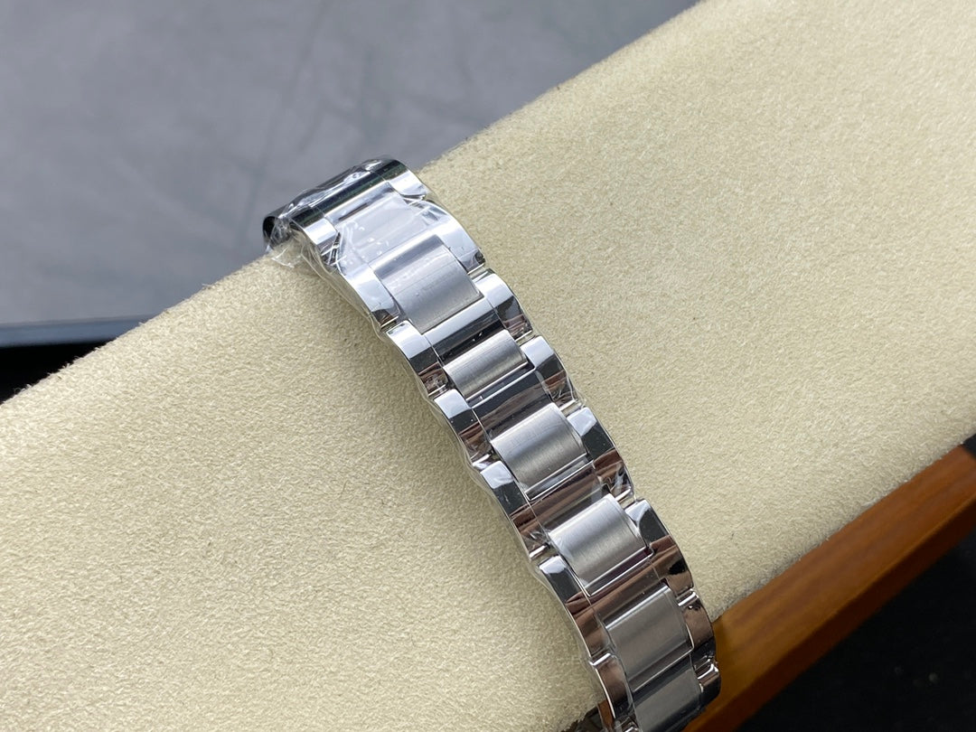 Cartier Ballon Bleu de Cartier 33mm Automatic (acero, esfera rosada / salmón)