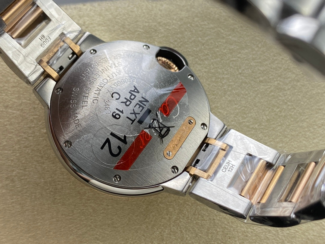 Cartier Ballon Bleu de Cartier 42mm Ref. W2BB0024 (acero y oro rosa)