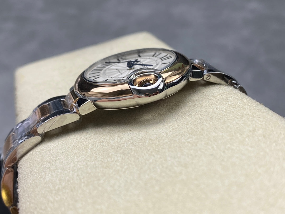 Cartier Ballon Bleu de Cartier 42mm Ref. W2BB0024 (acero y oro rosa)