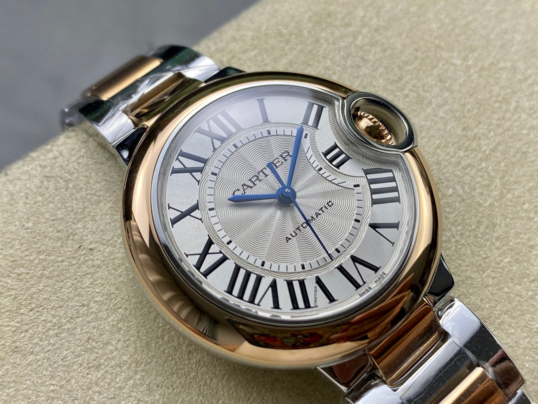 Cartier Ballon Bleu de Cartier 42mm Ref. W2BB0024 (acero y oro rosa)
