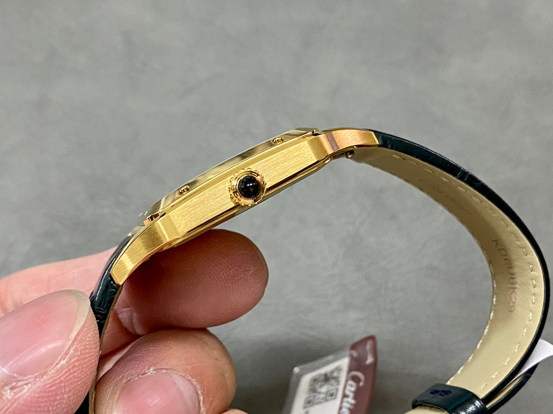 Cartier Santos Dumont Large Model Ref. WSSA0021 (versión oro amarillo)