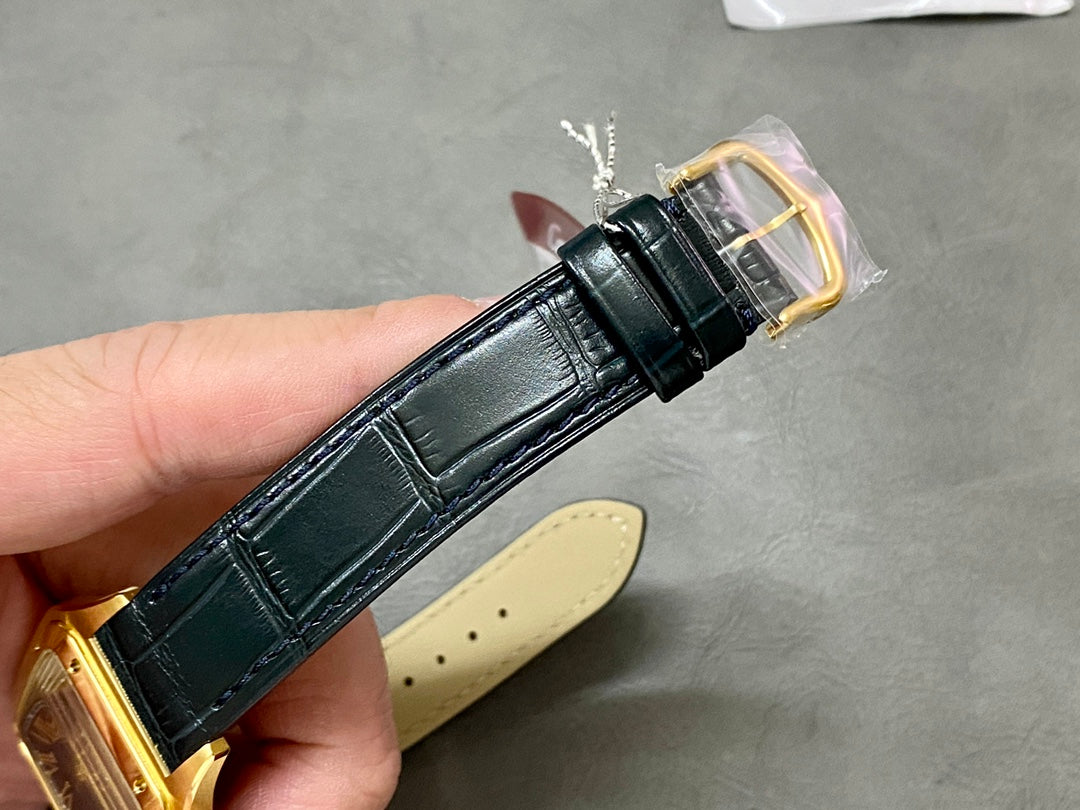 Cartier Santos Dumont Large Model Ref. WSSA0021 (versión oro amarillo)