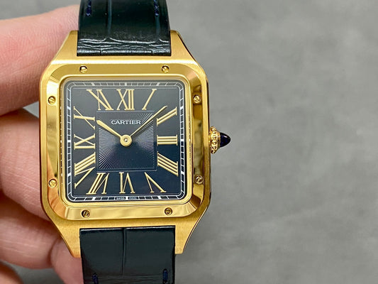 Cartier Santos Dumont Large Model Ref. WSSA0021 (versión oro amarillo)