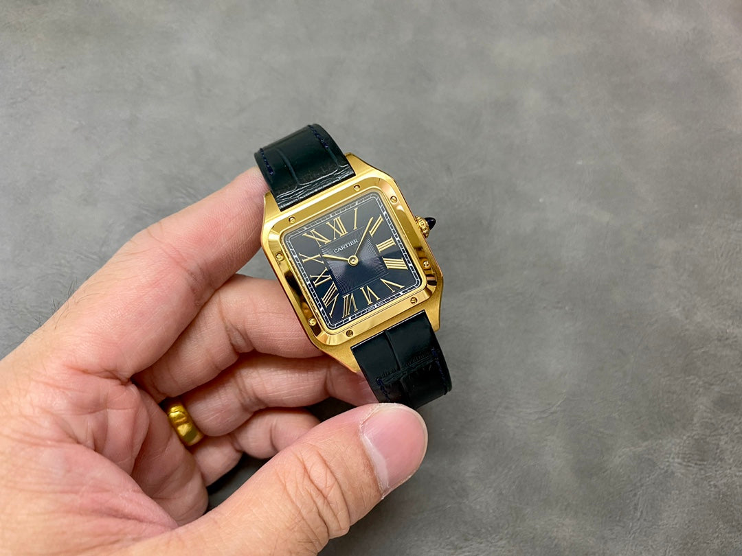 Cartier Santos Dumont Large Model Ref. WSSA0021 (versión oro amarillo)