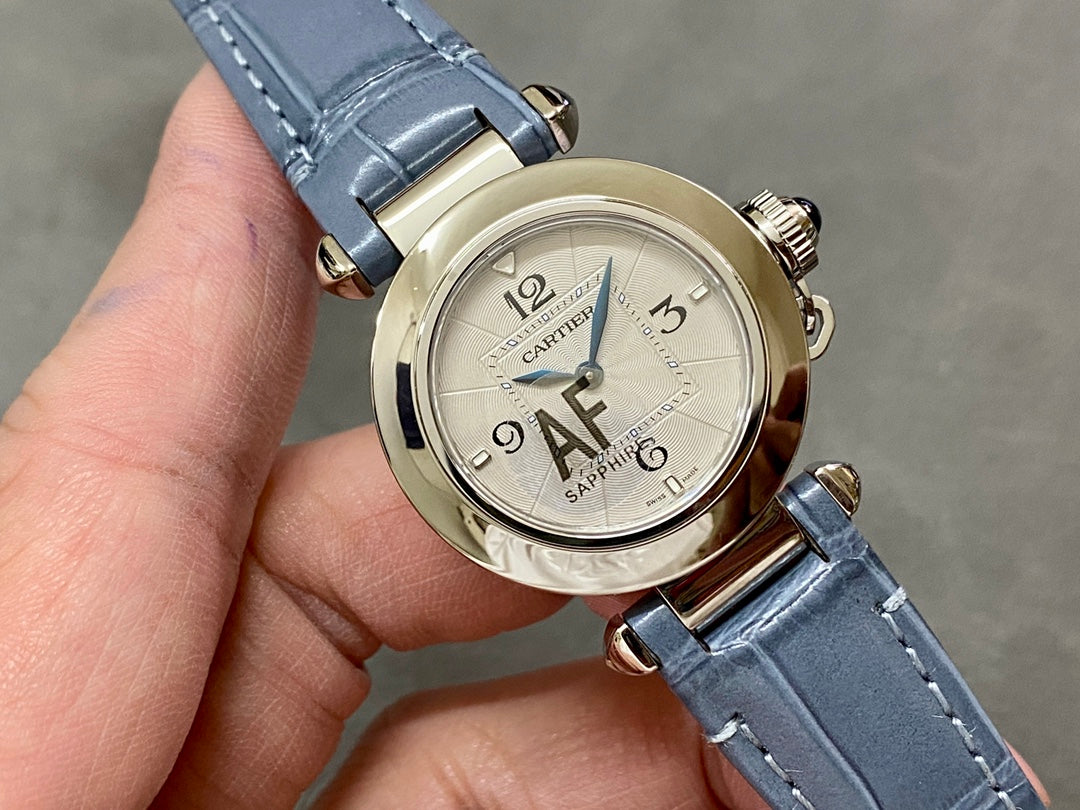 Cartier Pasha de Cartie – Steel / Silver Dial WSPA0012