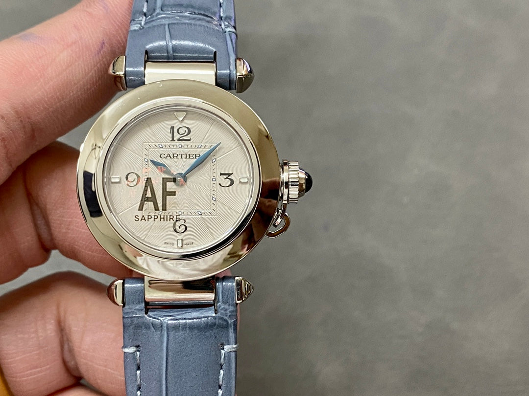 Cartier Pasha de Cartie – Steel / Silver Dial WSPA0012